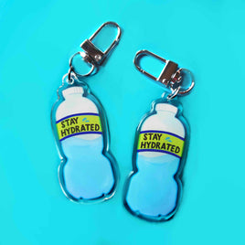 stay hydrated keychain