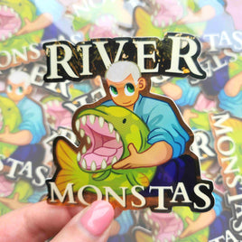 river monsta sticker