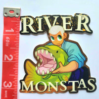 river monsta sticker