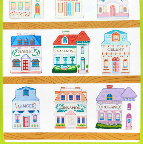 spice house sticker sheet