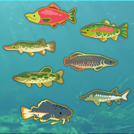 lake fish enamel pins       40d659.myshopify.com