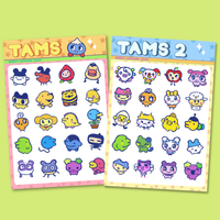 tama sticker sheets