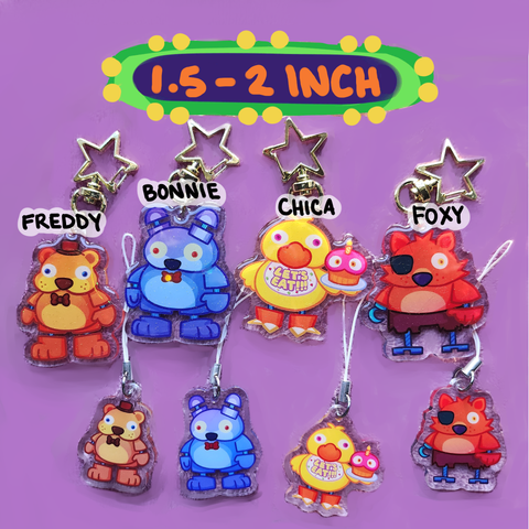 fnaf keychains