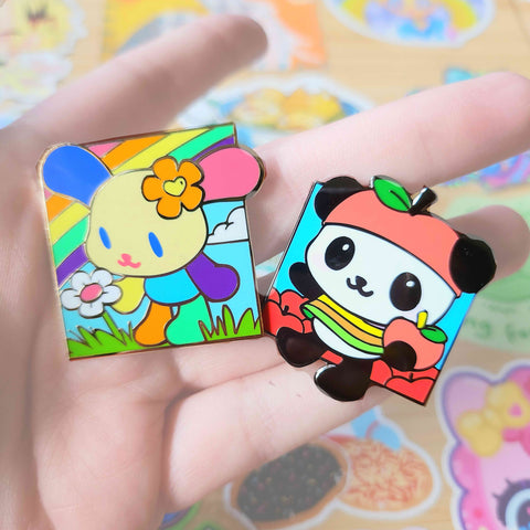 animal enamel pins