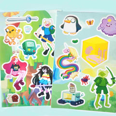 adventure sticker sheets