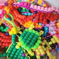 beaded piano keychains