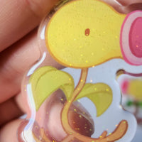 poke plant keychain
