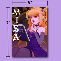 goth girl print