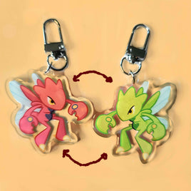 poke bug keychain