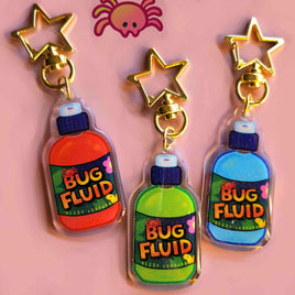 bug fluid keychains