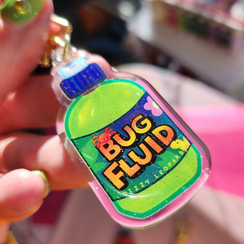 bug fluid keychains