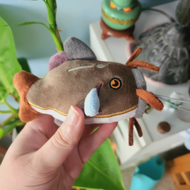 catfish plush keychain