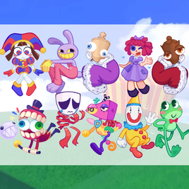 digital circus keychains