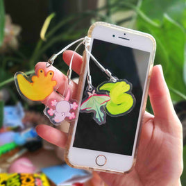 rat phone charm