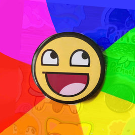 derp face button