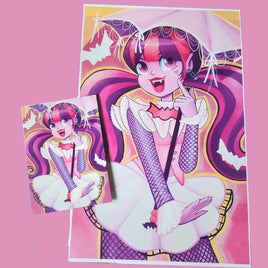 vampire print - poster