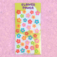 flower sticker sheet