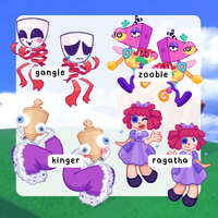 digital circus keychains