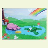 gay frog print