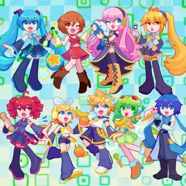 vocaloid keychains