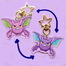 poke bat keychain