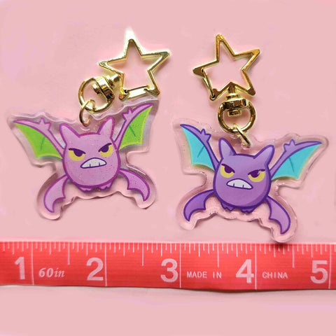 poke bat keychain