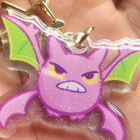 poke bat keychain