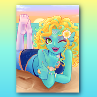 mermaid print
