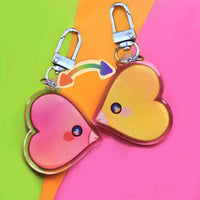 poke fish keychain