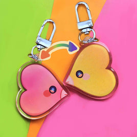 poke fish keychain