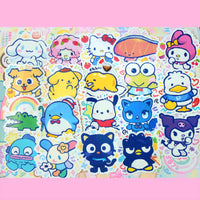 animal mascot stickers