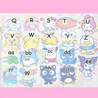 animal mascot stickers