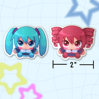 miku and teto stickers