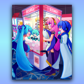 round2 miku print