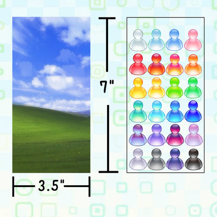 windows msn sticker sheet       40d659.myshopify.com