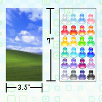windows msn sticker sheet