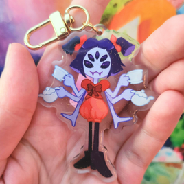 ms muffet keychain