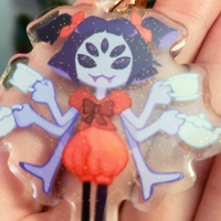 ms muffet keychain