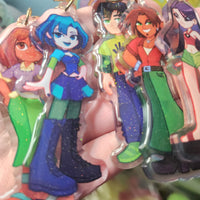 total drama keychains