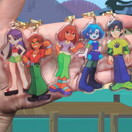 total drama keychains