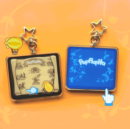 poptropica map shaker keychain