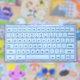 puffy keyboard sticker sheet