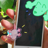 rat phone charm