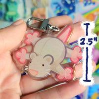 rat keychain