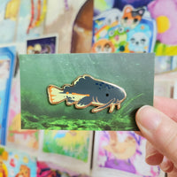 lake fish enamel pins