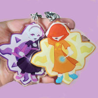 rose keychain