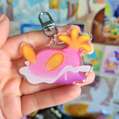 nudibranch keychain