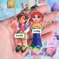 total drama keychains